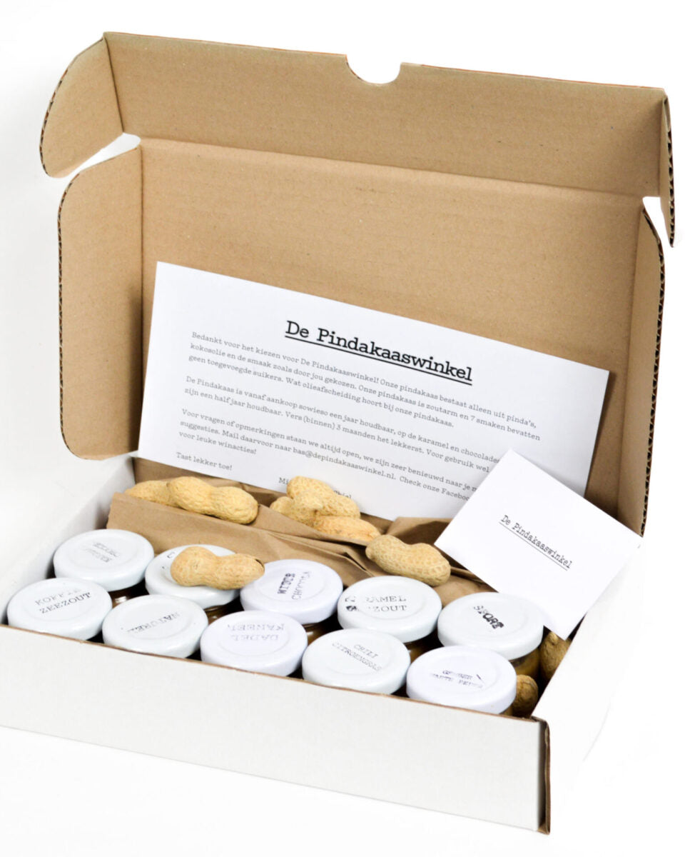 Pindakaas Pakket van tien