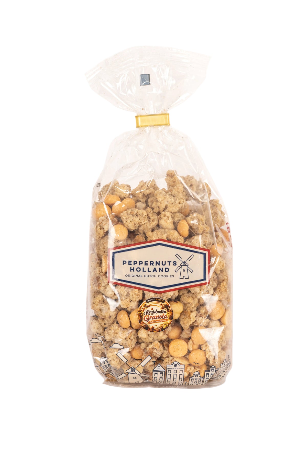Granola karamel zeezout kruidnoten