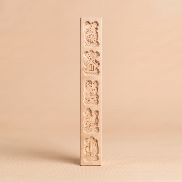 Speculaasplank 5 figuren