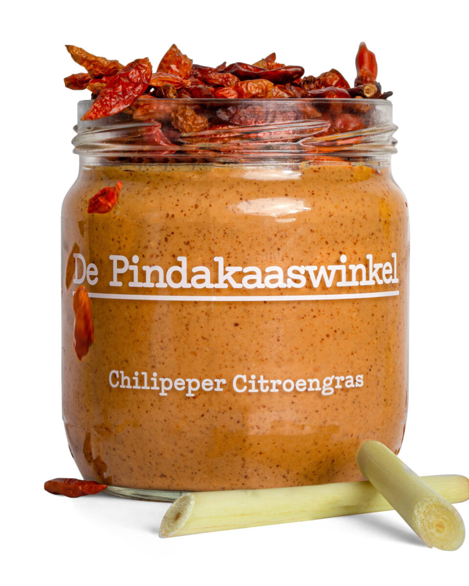 Pindakaas Chilipeper Citroengras