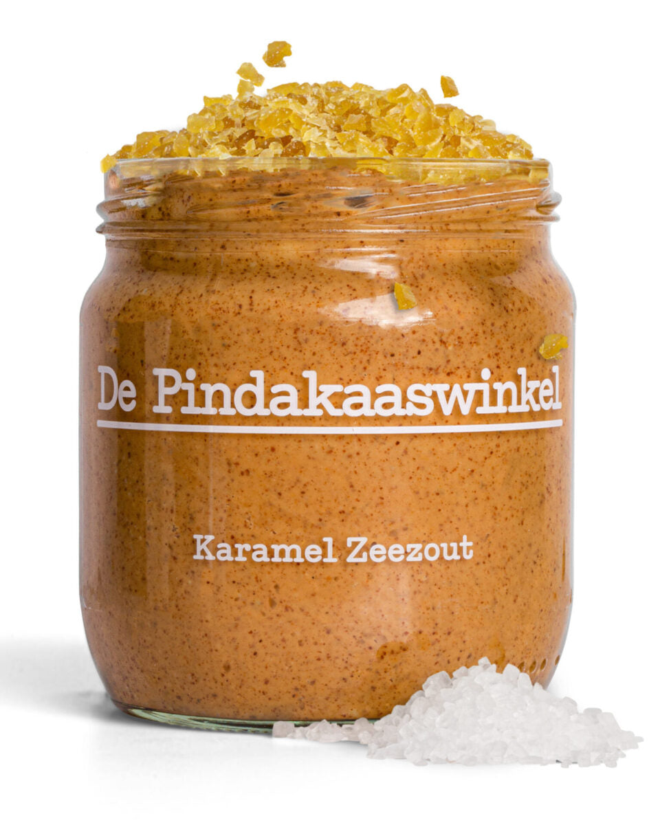 Pindakaas Karamel Zeezout