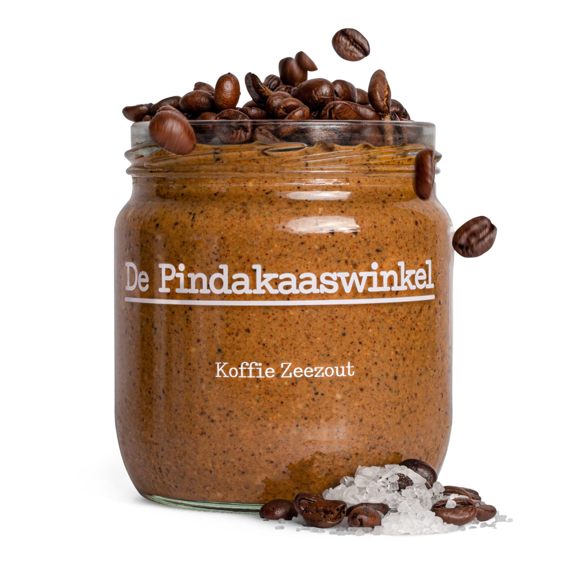 Pindakaas Koffie Zeezout