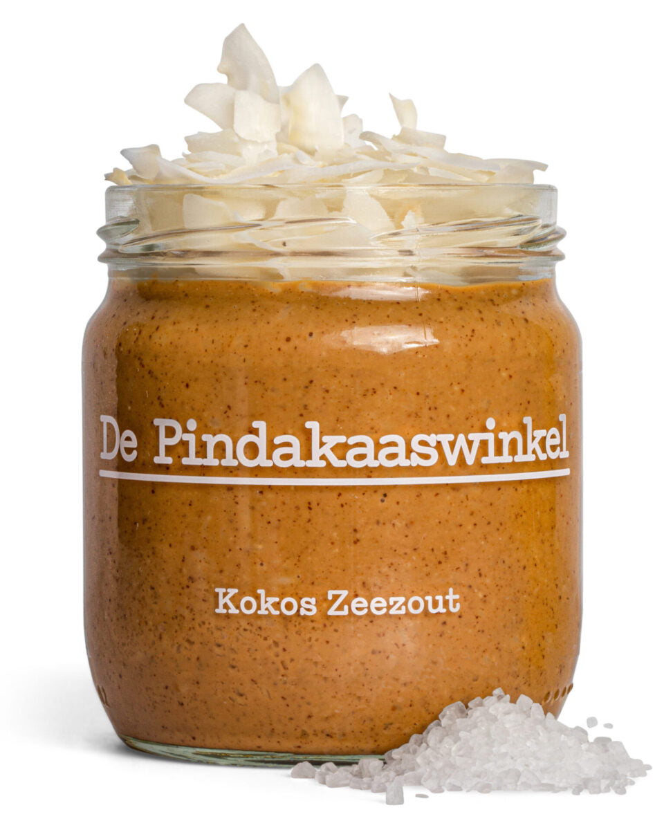 Pindakaas Kokos Zeezout