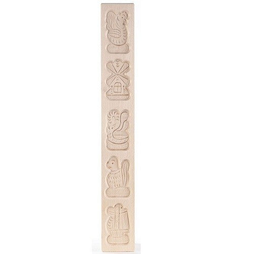 Speculaasplank 5 figuren