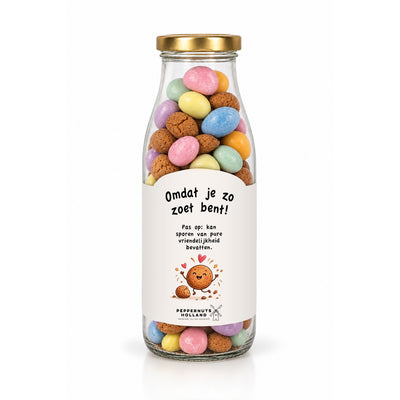 Peppernuts Quote Bottles – Omdat je zo zoet bent